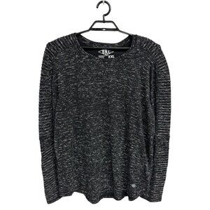 BKC Men's pullover t-shirt LS Moto tee black long sleeve size XXL